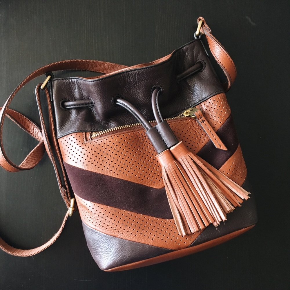 Fossil leather purse